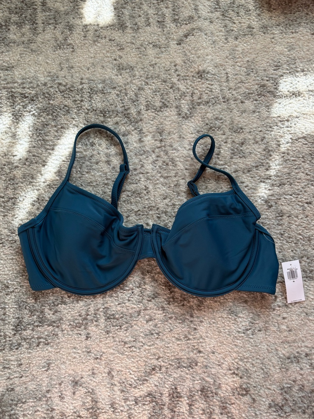 NWT Old Navy Teal Underwire Bikini Top